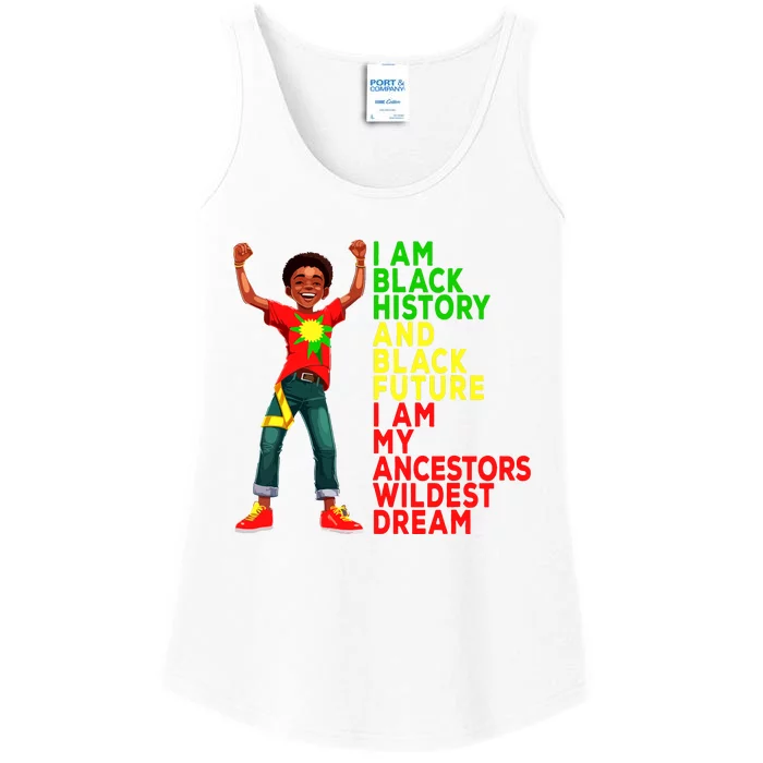 Black History Month Juneteenth Independence Day Boy Ladies Essential Tank