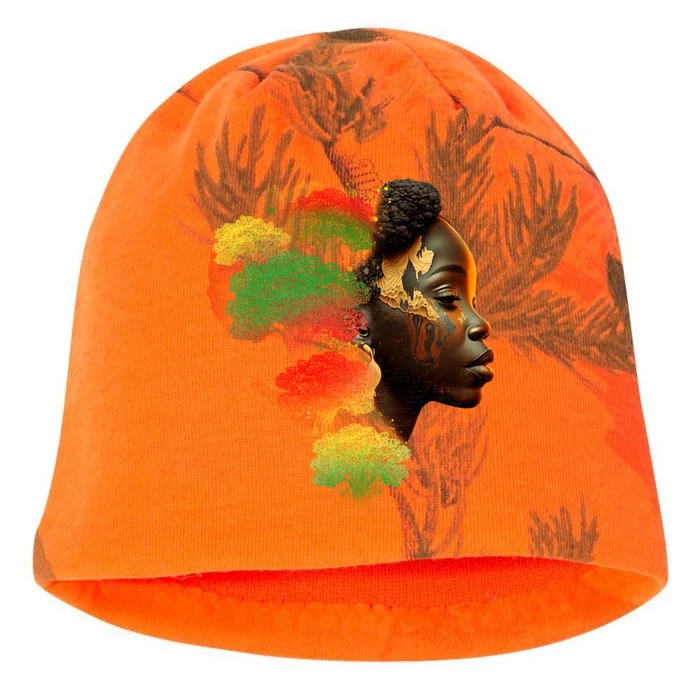 Black History Month African American Roots Juneteenth Gift Kati - Camo Knit Beanie