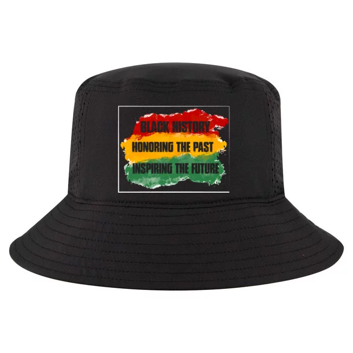 Black History Month Honoring The Past Inspiring The Future African Gift Cool Comfort Performance Bucket Hat