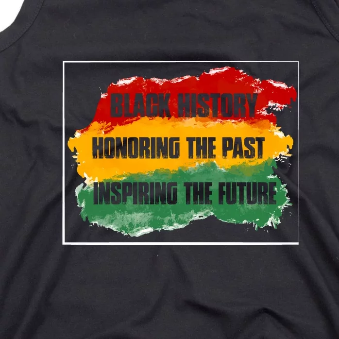 Black History Month Honoring The Past Inspiring The Future African Gift Tank Top