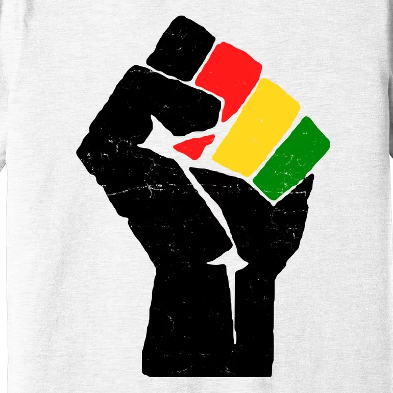 Black History Month Fist African Pride Premium T-Shirt