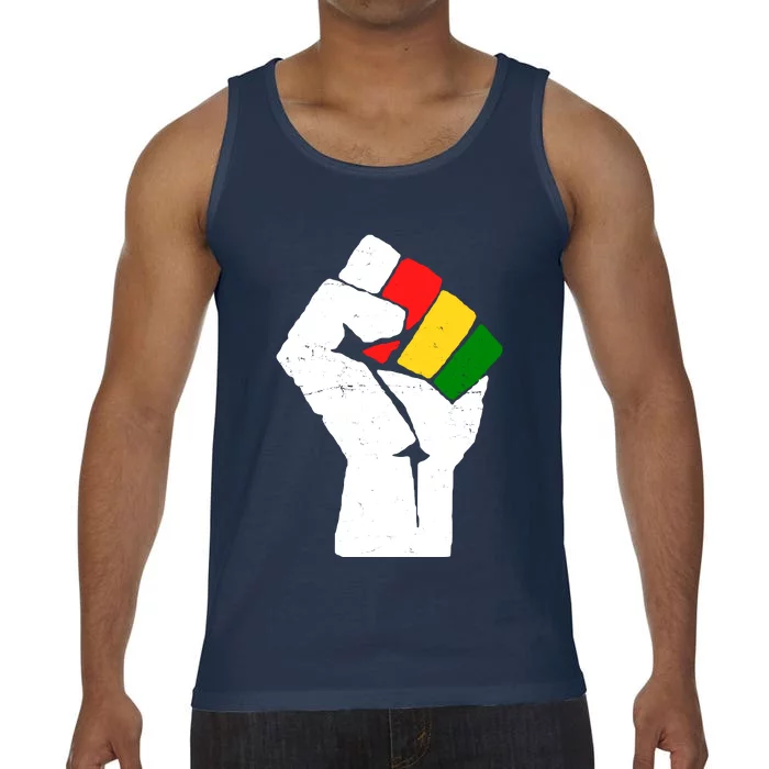 Black History Month Fist African Pride Comfort Colors® Tank Top