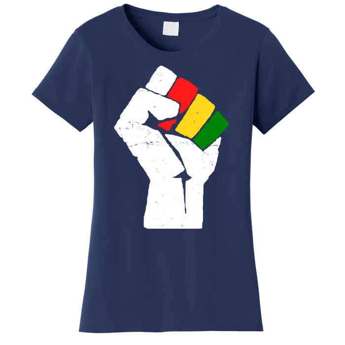 Black History Month Fist African Pride Women's T-Shirt