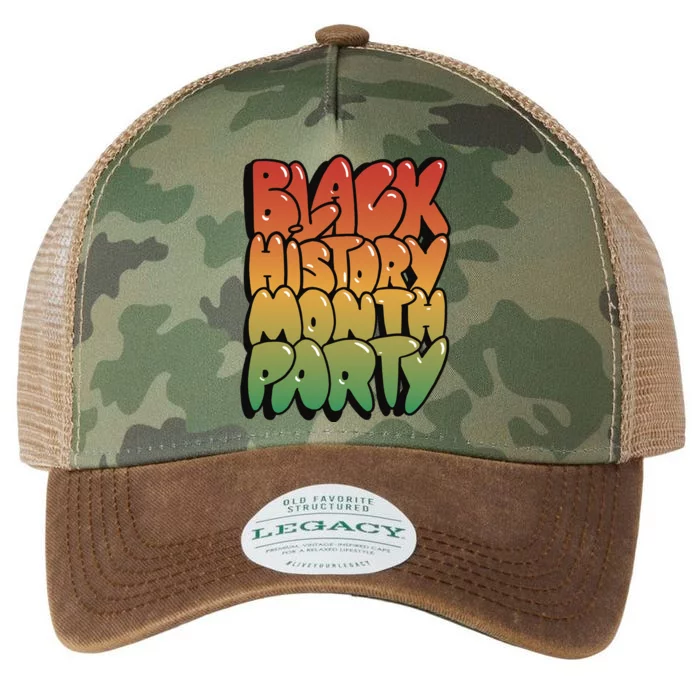 Black History Month Party Legacy Tie Dye Trucker Hat