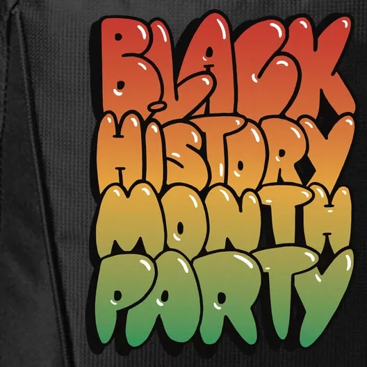 Black History Month Party City Backpack