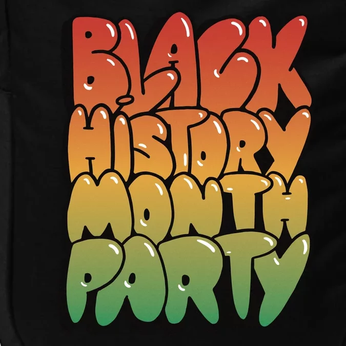 Black History Month Party Impact Tech Backpack