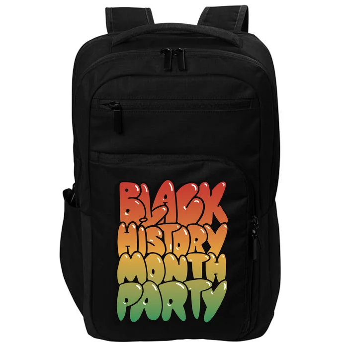 Black History Month Party Impact Tech Backpack