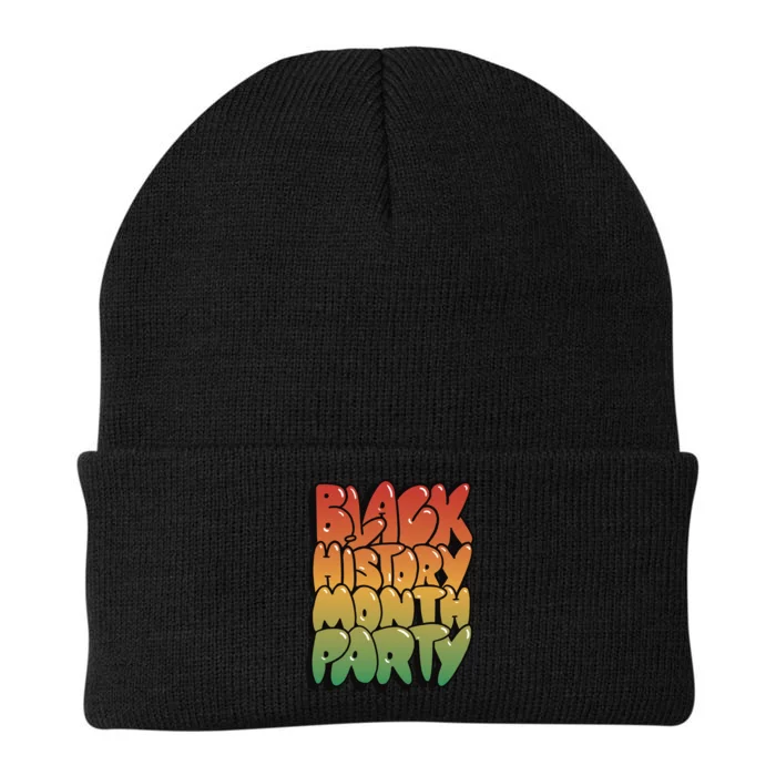 Black History Month Party Knit Cap Winter Beanie