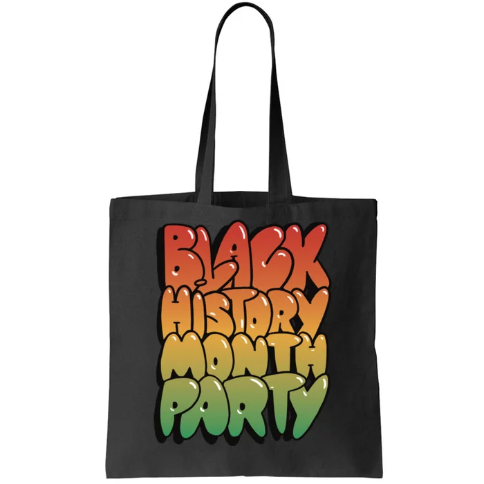 Black History Month Party Tote Bag