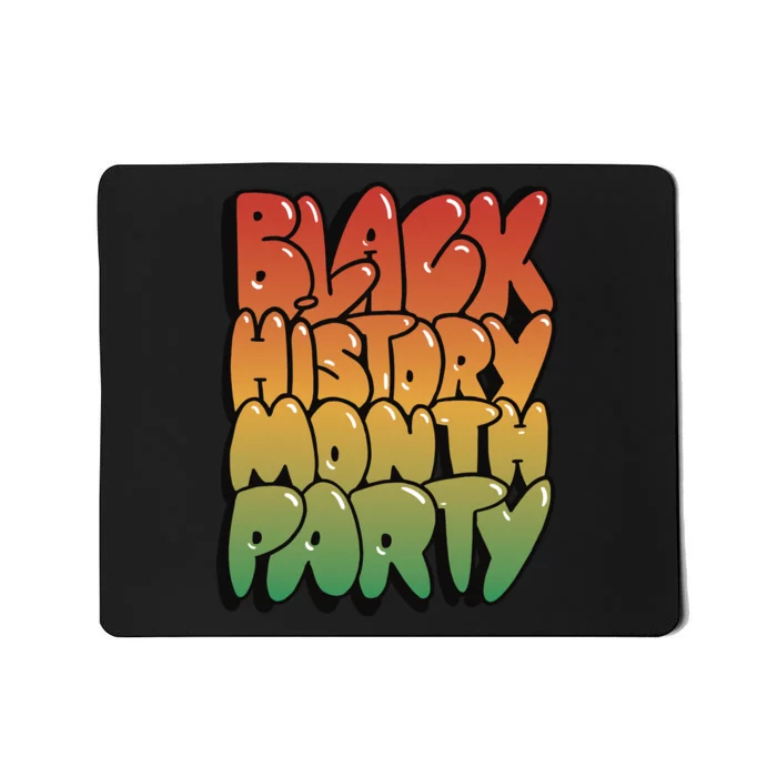 Black History Month Party Mousepad