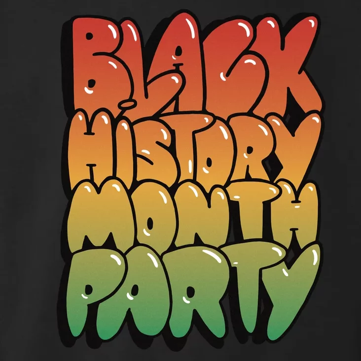 Black History Month Party Toddler Hoodie