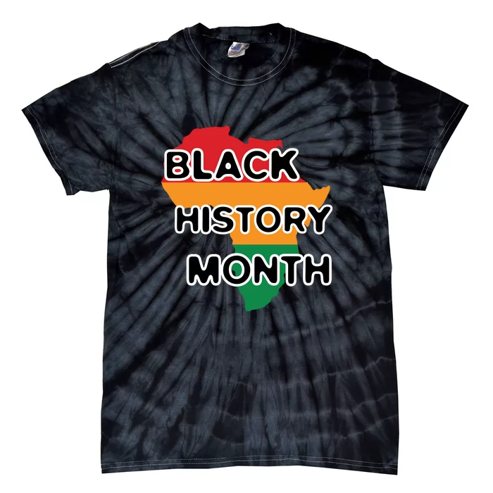 Black History Month For Juneteenth Day Gift Tie-Dye T-Shirt