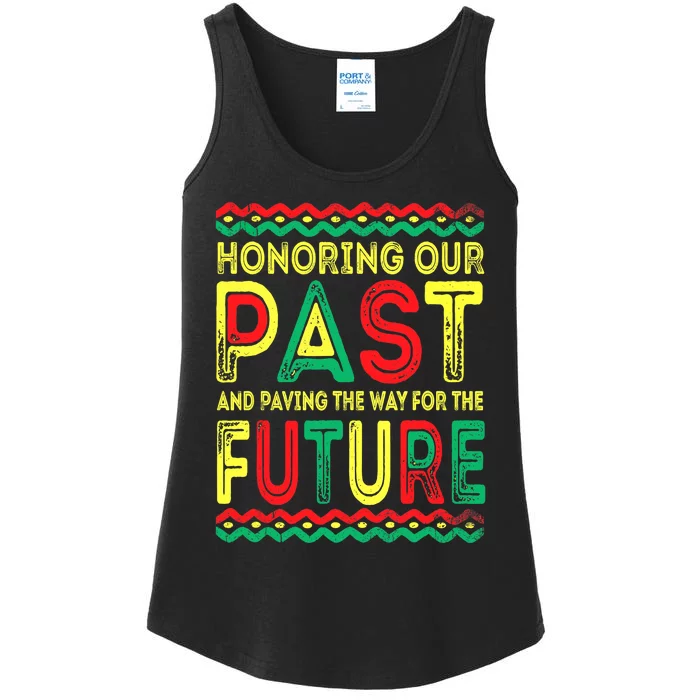 Black History Month Honoring our Past, Pride Ladies Essential Tank