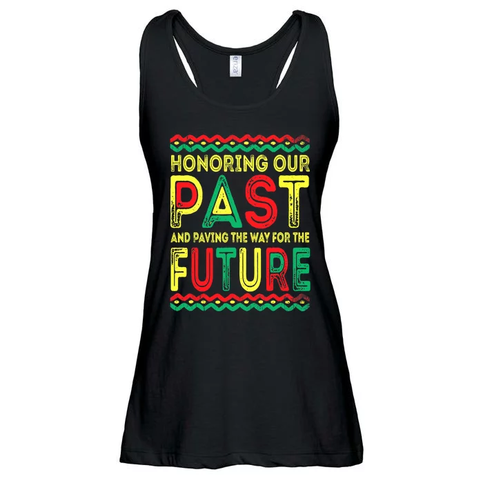 Black History Month Honoring our Past, Pride Ladies Essential Flowy Tank