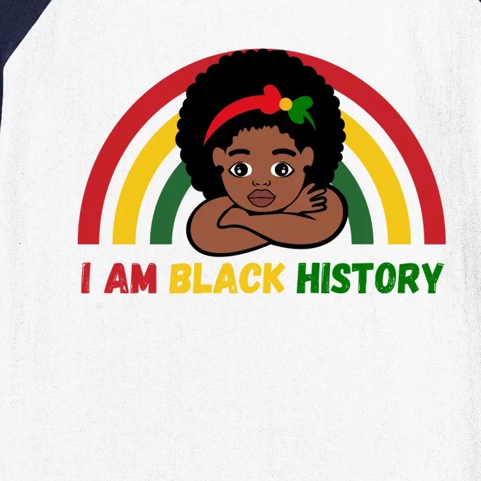 Black History Month Melanin Pride Empowerment Baseball Sleeve Shirt