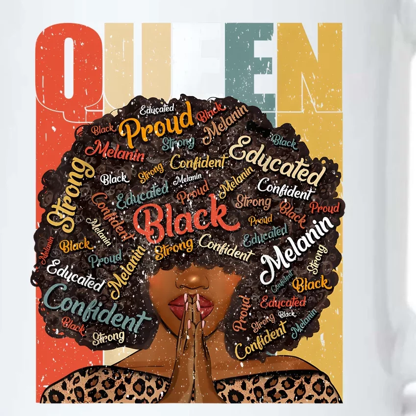 Black History Month Juneteenth For Black Queen Black Color Changing Mug