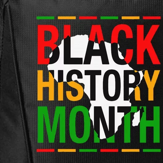 Black History Month African American Melanin Pride Gifts City Backpack