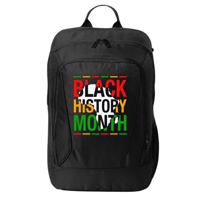 Black History Month African American Melanin Pride Gifts City Backpack