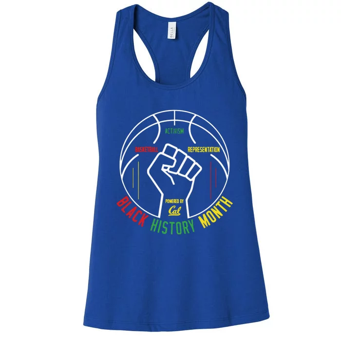 Black History Month Raising The B.A.R Women's Racerback Tank