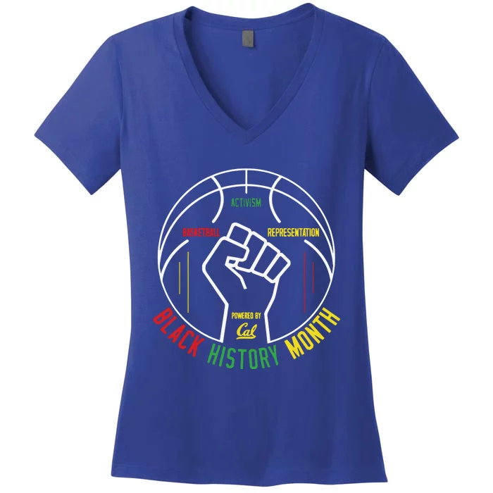 Black History Month Raising The B.A.R Women's V-Neck T-Shirt