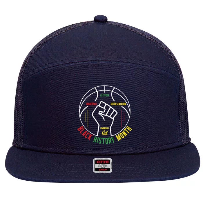 Black History Month Raising The B.A.R 7 Panel Mesh Trucker Snapback Hat