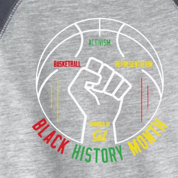 Black History Month Raising The B.A.R Toddler Fine Jersey T-Shirt