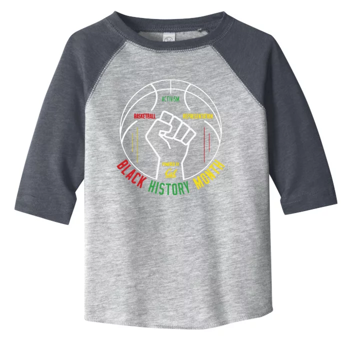 Black History Month Raising The B.A.R Toddler Fine Jersey T-Shirt