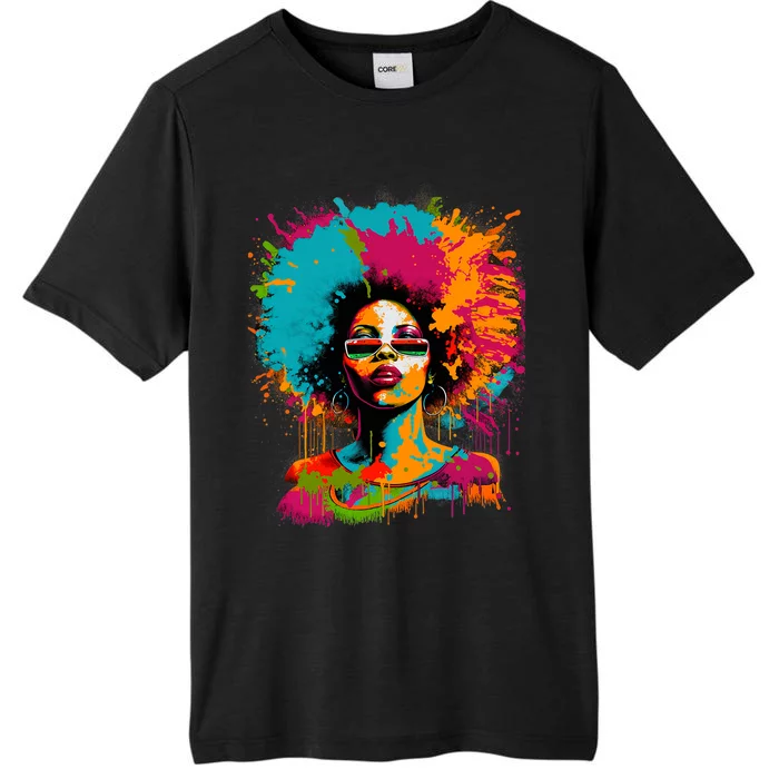 Black History Month African American Black Queen Juneteenth ChromaSoft Performance T-Shirt