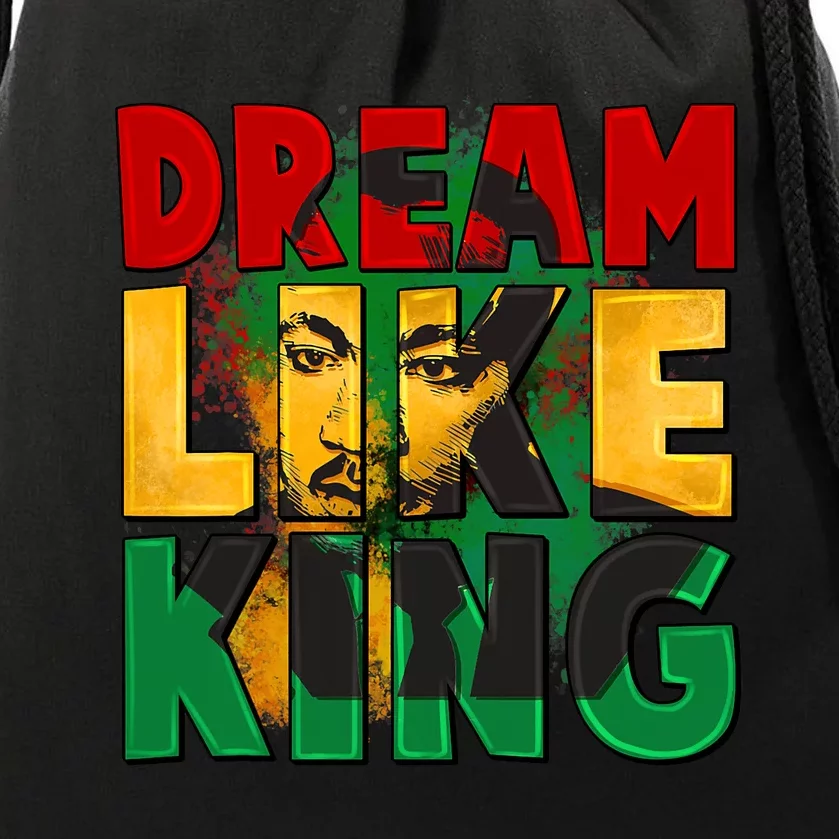 Black History Month Martin Have Dream Luther King Day Gift Drawstring Bag