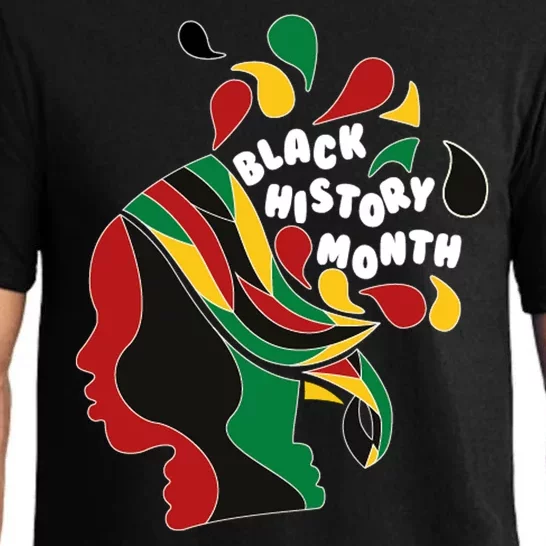 Black History Month Female African Pajama Set