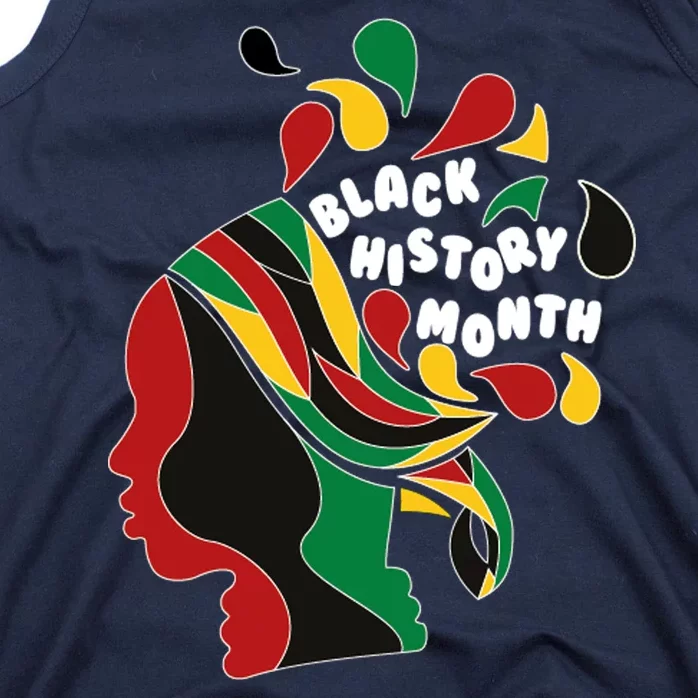 Black History Month Female African Tank Top