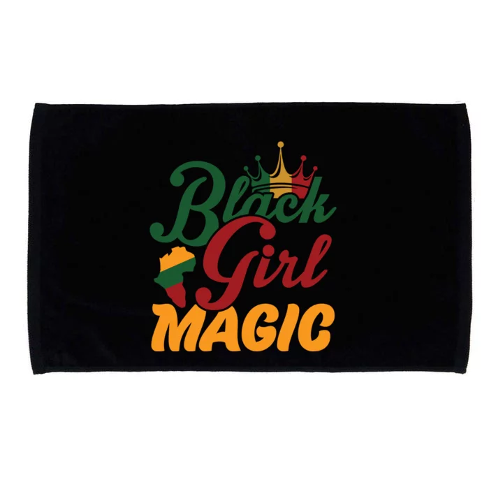 Black History Month Gift Black Girl Magic Black Women Microfiber Hand Towel