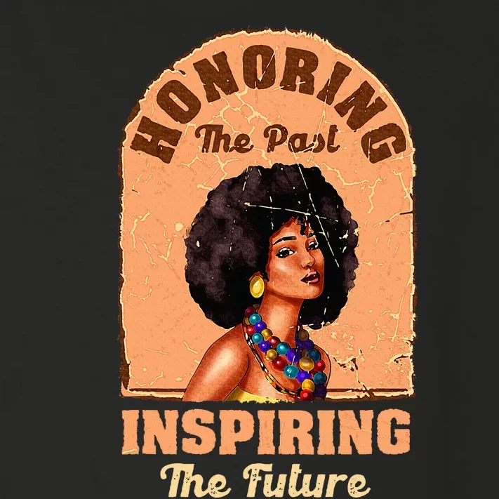 Black History Month Honoring The Past Inspiring Future Toddler Long Sleeve Shirt