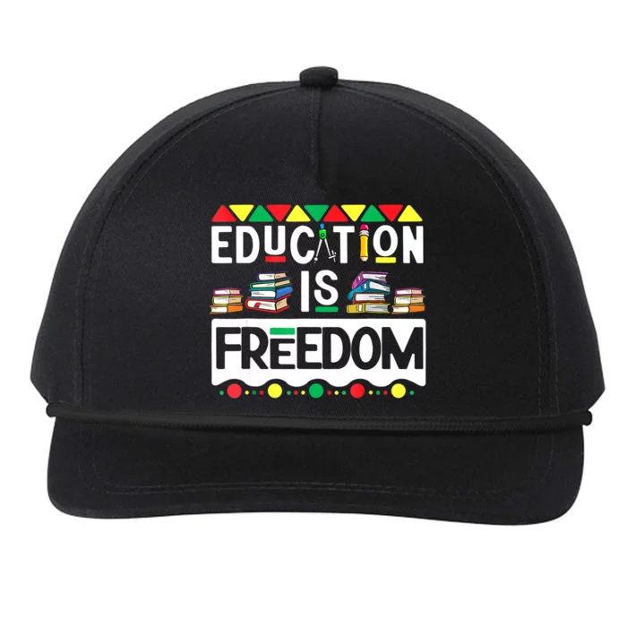 Black History Month T Shirts Black History Snapback Five-Panel Rope Hat