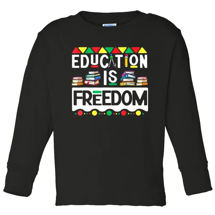 Black History Month T Shirts Black History Toddler Long Sleeve Shirt