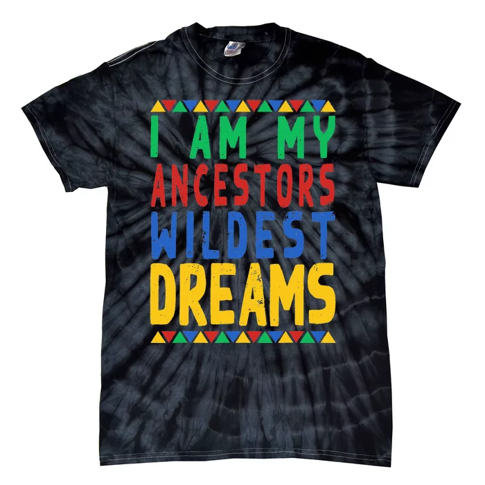 Black History Month Period Melanin pride Tie-Dye T-Shirt