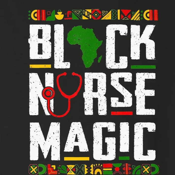 Black History Month Registered Nurse RN Melanin Nurses Toddler Long Sleeve Shirt