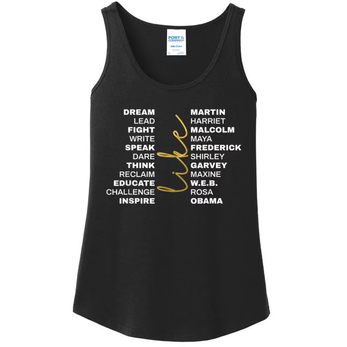 BLACK HISTORY Month Juneteenth African American Pride Ladies Essential Tank