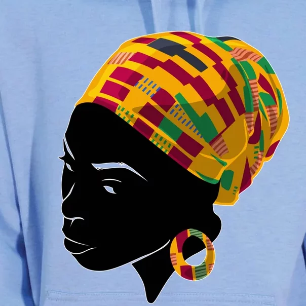 Black History Month Shirts Funny Kente Cloth Head Wrap Gift For African American Unisex Surf Hoodie