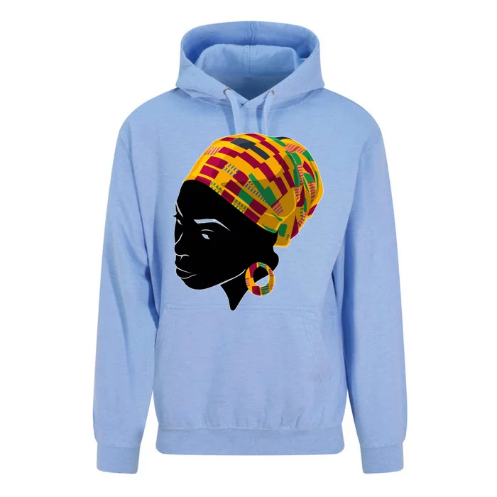 Black History Month Shirts Funny Kente Cloth Head Wrap Gift For African American Unisex Surf Hoodie