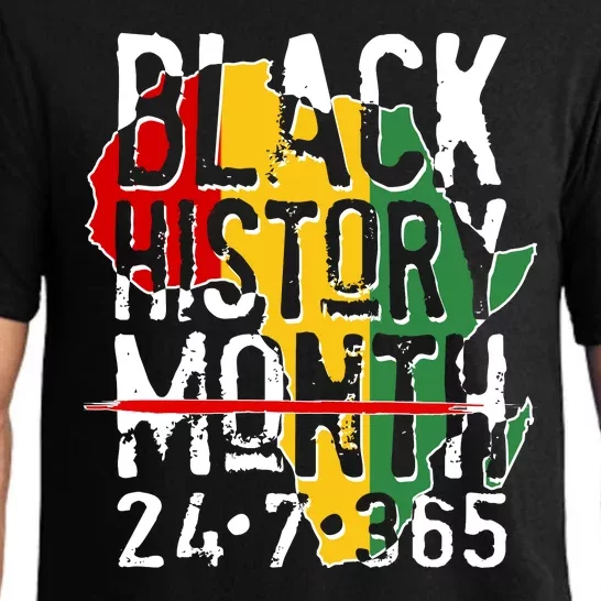 Black History Month 24 7 365 Pajama Set