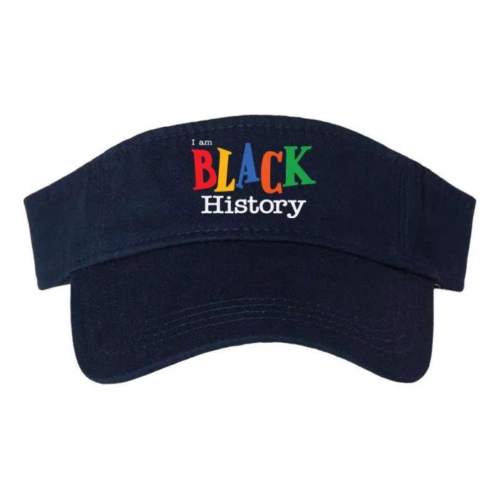 Black History Month I Am Black History Valucap Bio-Washed Visor