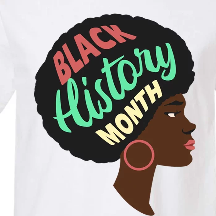 Black History Month Female African American Garment-Dyed Heavyweight T-Shirt