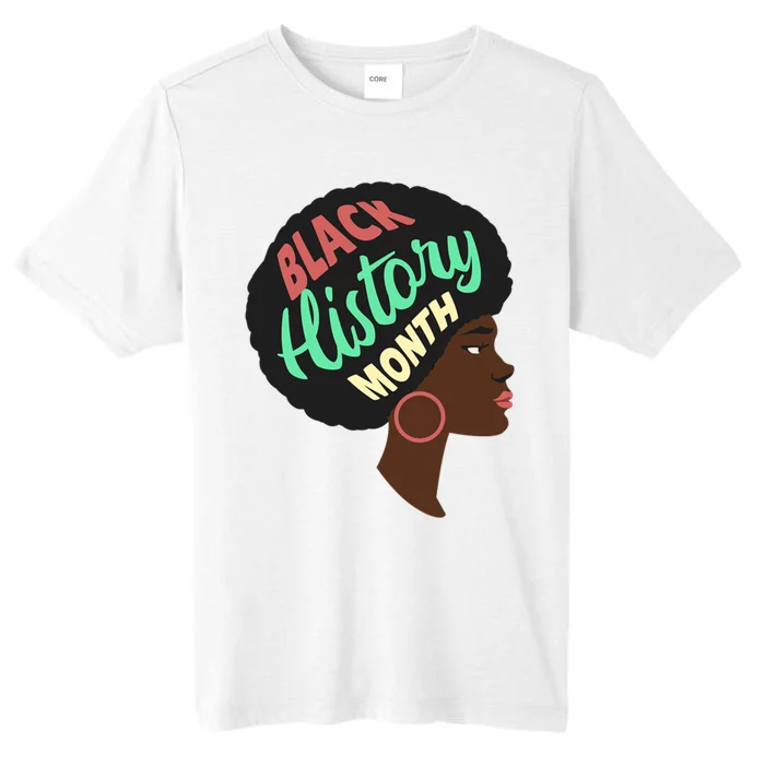 Black History Month Female African American ChromaSoft Performance T-Shirt