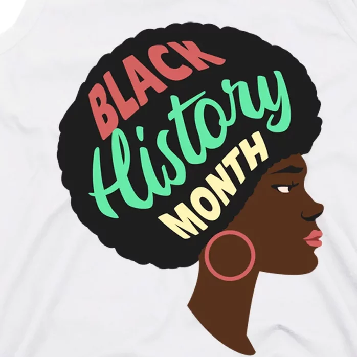 Black History Month Female African American Tank Top