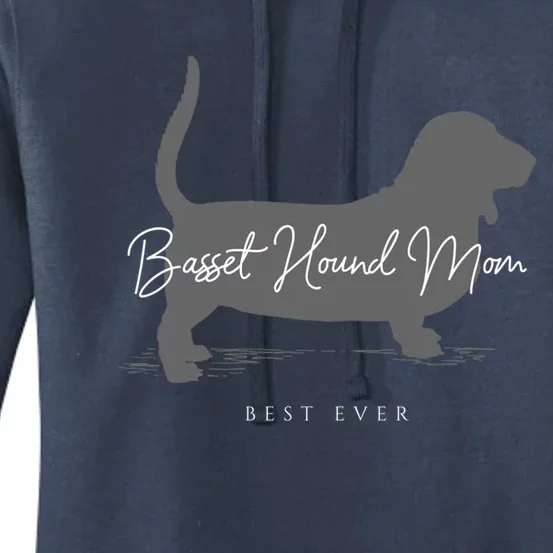 Basset Hound Mom Gift Women's Pullover Hoodie