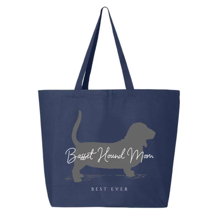 Basset Hound Mom Gift 25L Jumbo Tote