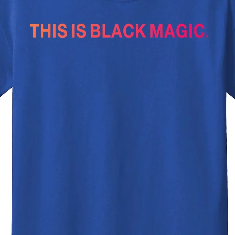 Black History Month This Is Black History Magic Gift Kids T-Shirt