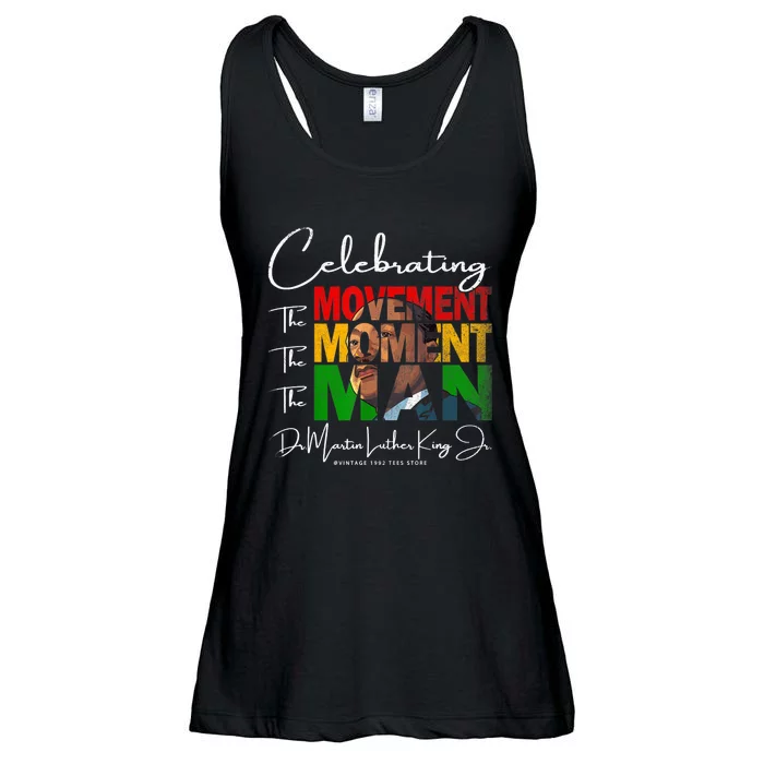 Black History Month Martin Have Dream Luther King Day Ladies Essential Flowy Tank