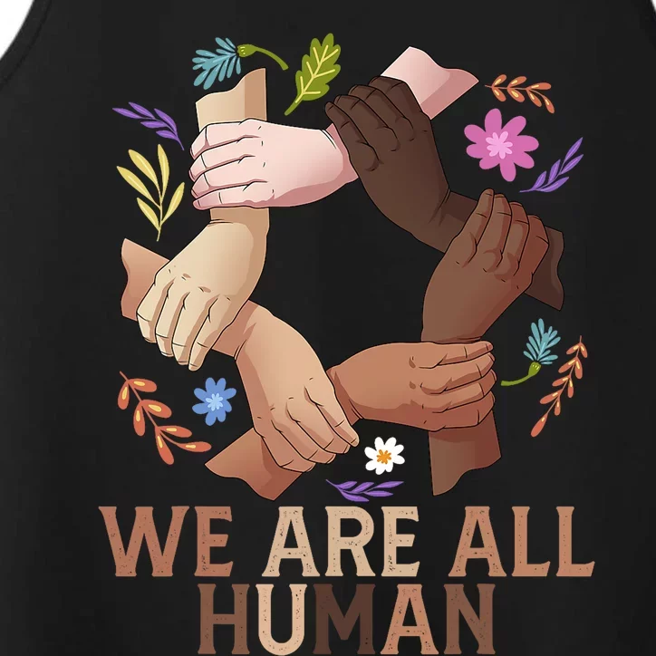 Black History Month Juneteenth Gifts We Are All Human Performance Tank